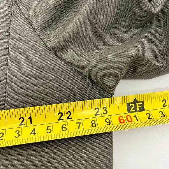 Brooks Brothers 346 Mens 44R Sport Coat Jacket Gray 3-Button Stretch Long Sleeve - Picture 10 of 13